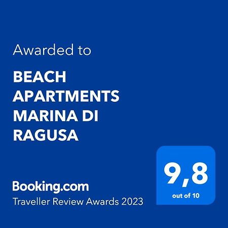 Beach Apartments Marina Di Ragusa Marina di Ragusa Exterior foto